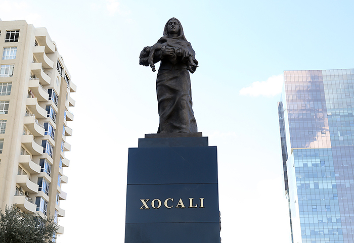 The memorial monument of Khojaly victims was honoured (photos)