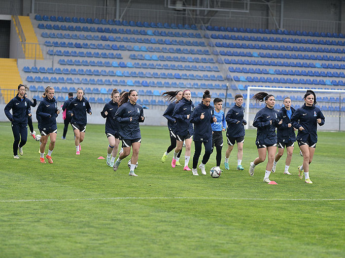 Pre-match open training of the national (women’s) team (photos)