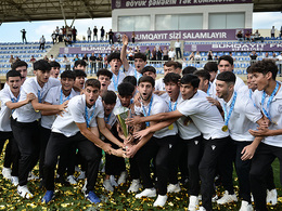 The AFFA U-17 League winners were awarded (photos)
