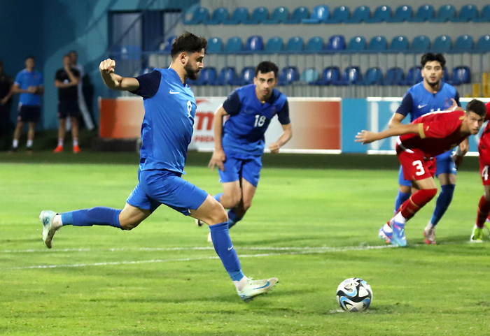 AÇ-nin seçmə mərhələsi: Azərbaycan (U-21) - Serbiya (U-21) (fotoreportaj)}