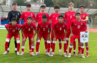 Millimiz (U-15) İnkişaf Turnirində ilk oyununu keçirib