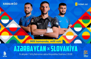 Azərbaycan - Slovakiya: biletlər satışa çıxarılıb