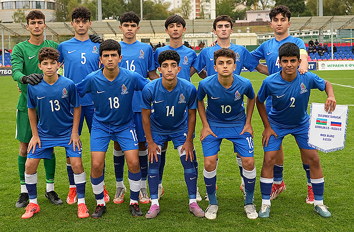 Millimiz (U-15) İnkişaf Turnirində ikinci oyununu keçirib}